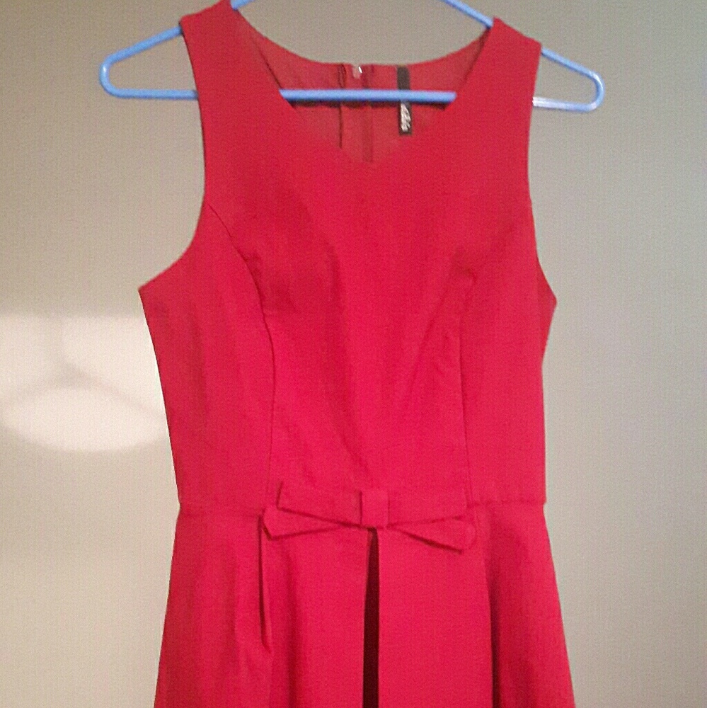 Lulu's size m dark red dress
